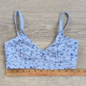 Jockey Floral Blue Bralette